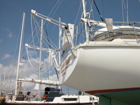 Model 2000 Fixed Adjustable Davits with Optional winch
