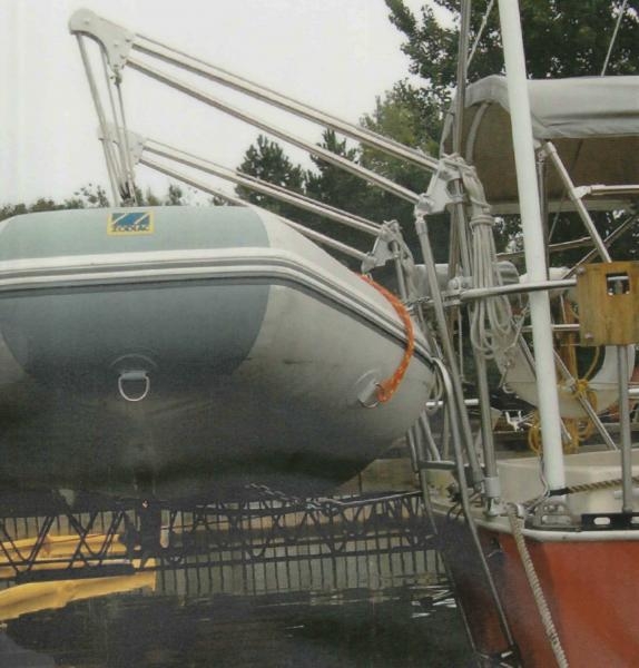 1200 Rotating Davits (Capacity of 200 lbs.)