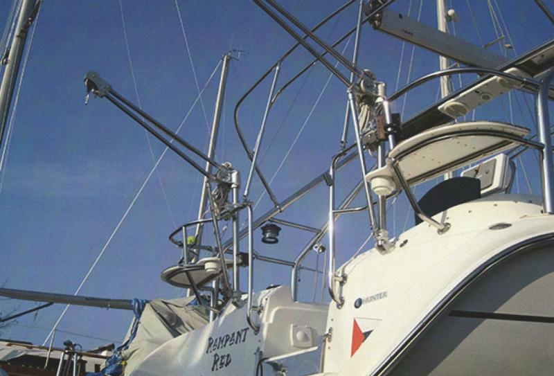 1400 Rotating Dinghy Davit