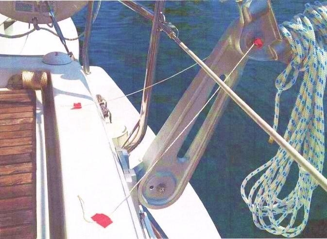 1400 Fixed Davits (Capacity of 250 Lbs.)