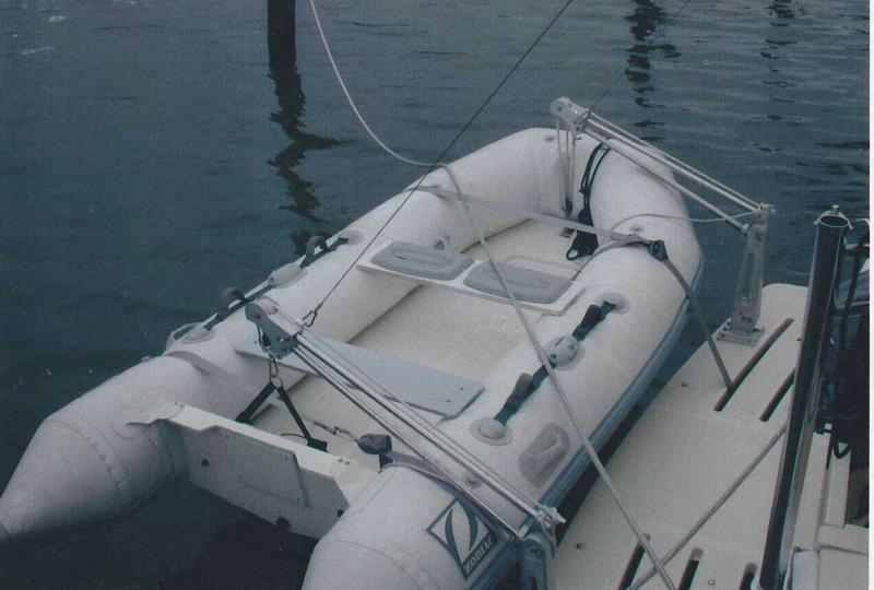 1900 Fixed Davits (Capacity of 300 Lbs.)