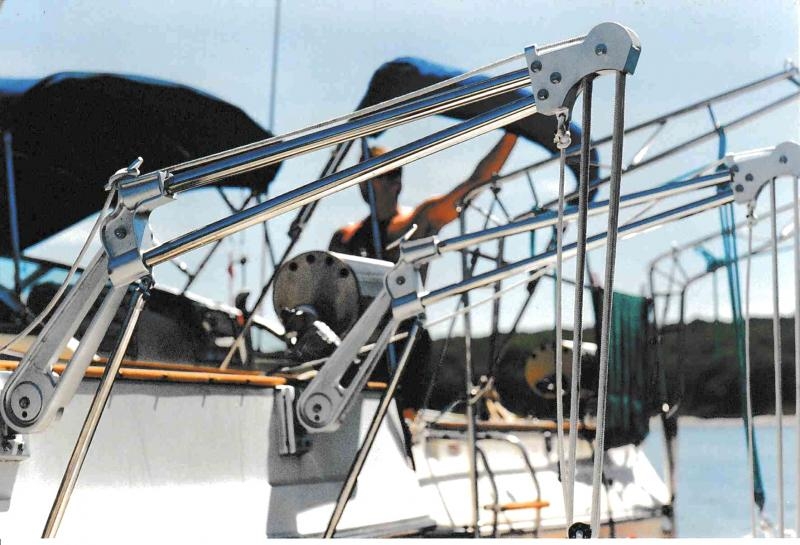 1900 Fixed Davits (Capacity of 300 Lbs.)