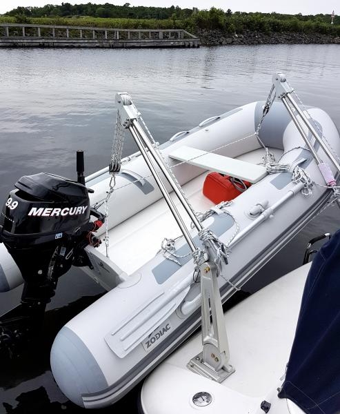 1900 Fixed Davits (Capacity of 300 Lbs.)