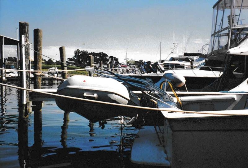 1900 Fixed Davits (Capacity of 300 Lbs.)