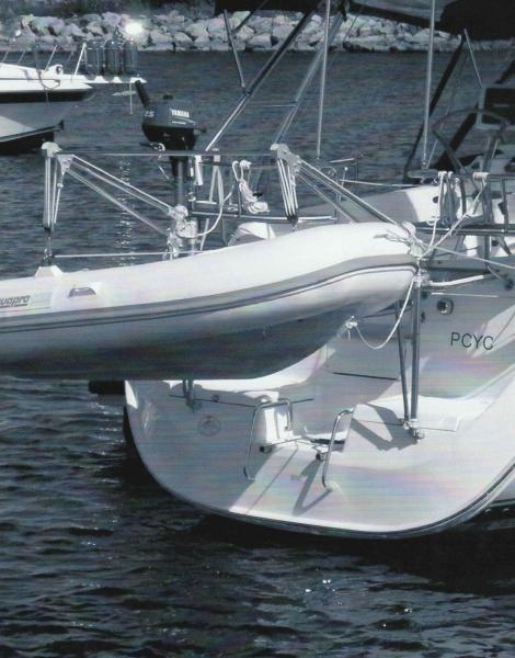 1900 Rotating Davits (Capacity of 300 Lbs.)