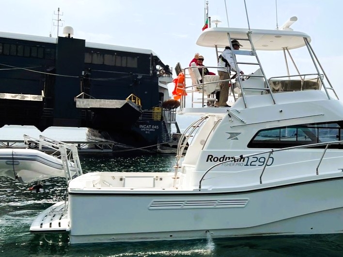 2000 Fixed Davits (Capacity of 350 Lbs.)