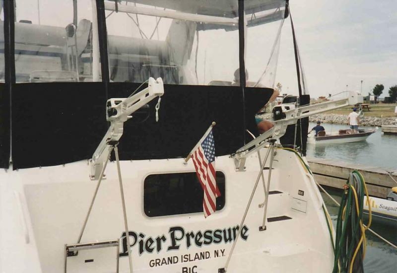 5000 Fixed Davits (Capacity of 750 Lbs.)